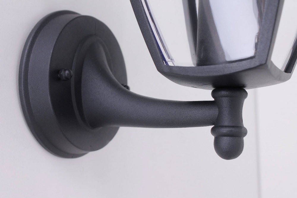 Buitenlamp BRICK UP wand omhoog | Zwart IP44