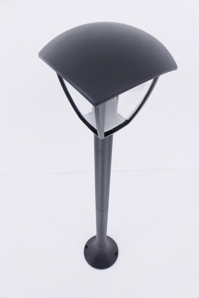 Buitenlamp BRICK paal middel 60 cm | Zwart IP44