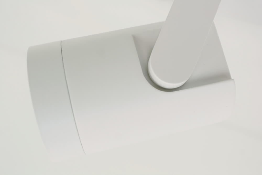 Stijlvolle strakke 2-lichts opbouwspot SCOOP rond | Wit