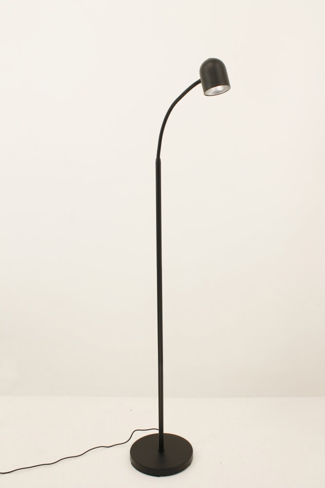 Leuke flexibele leeslamp EMMO met schakelaar | Zwart