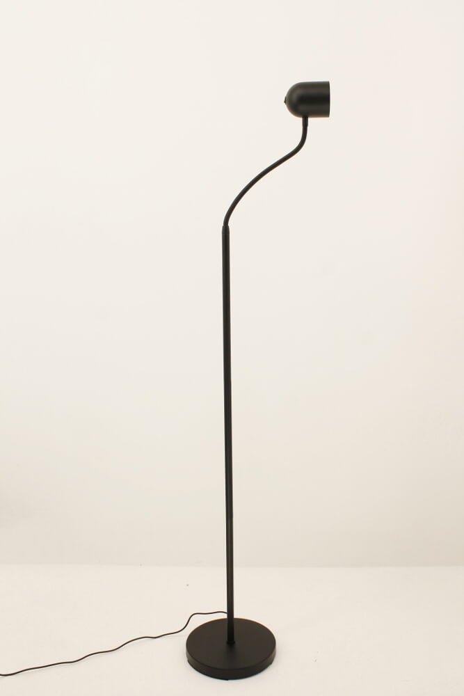 Leuke flexibele leeslamp EMMO met schakelaar | Zwart