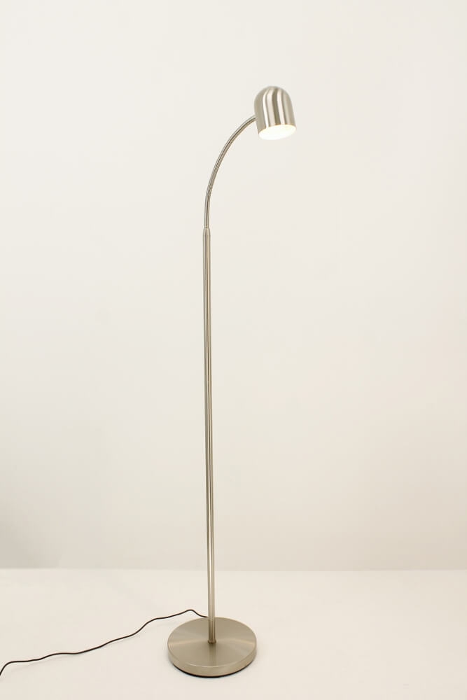 Leuke flexibele leeslamp EMMO met schakelaar | Staal