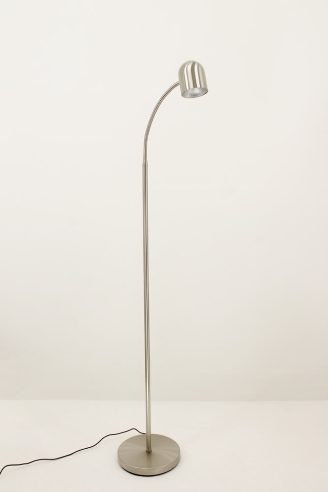 Leuke flexibele leeslamp EMMO met schakelaar | Staal