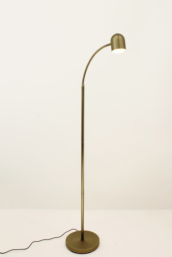 Leuke flexibele leeslamp EMMO met schakelaar | Brons
