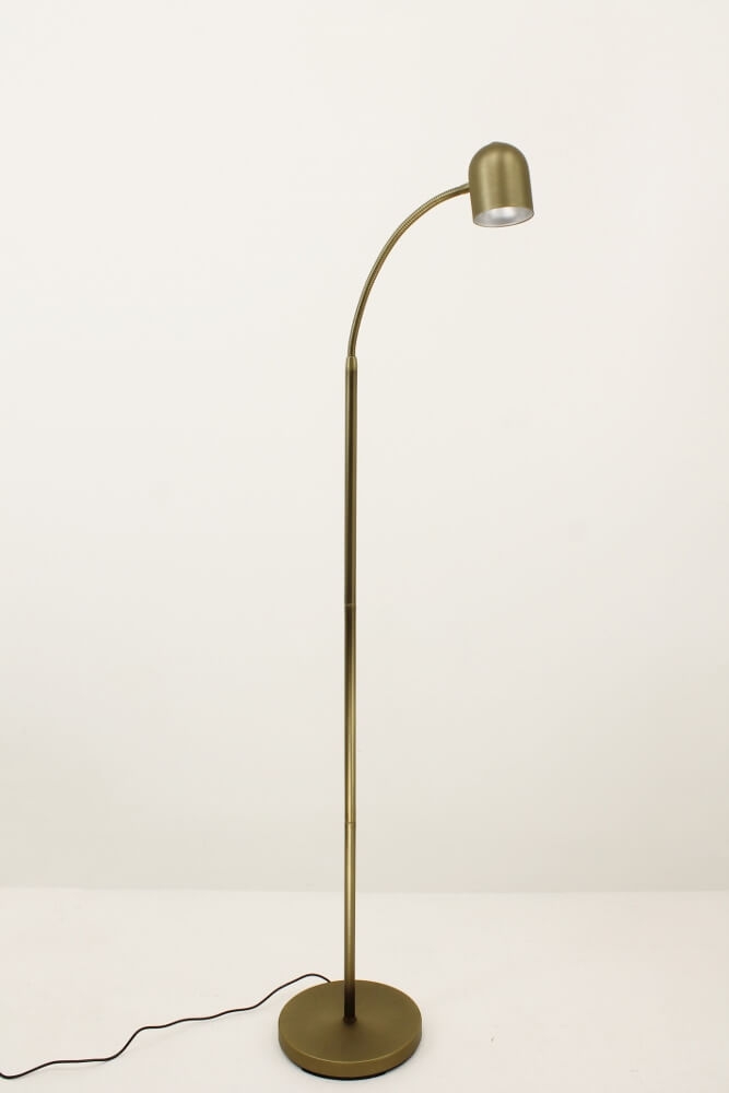 Leuke flexibele leeslamp EMMO met schakelaar | Brons