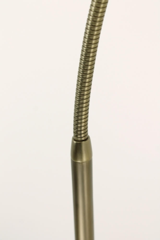 Leuke flexibele leeslamp EMMO met schakelaar | Brons