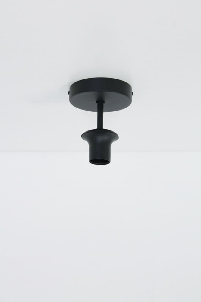 Zwarte plafondlamp CLUSTER GOLD 1-lichts | GIANT 2