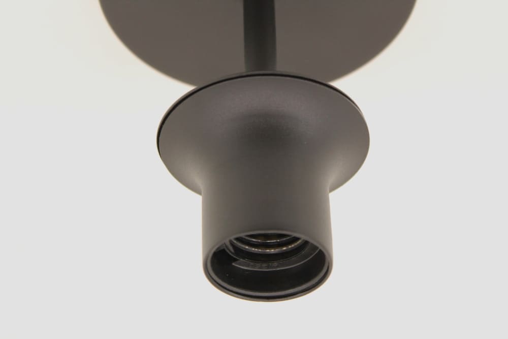 Zwarte plafondlamp CLUSTER GOLD 1-lichts | GIANT 2