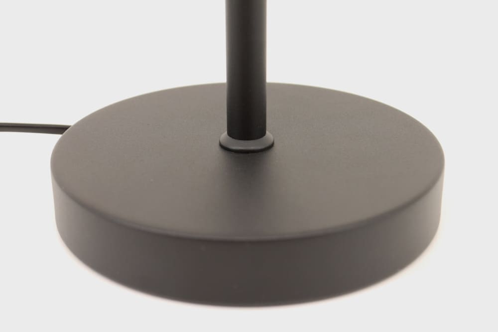 Zwarte strakke tafellamp CLUSTER SMOKE | Appel