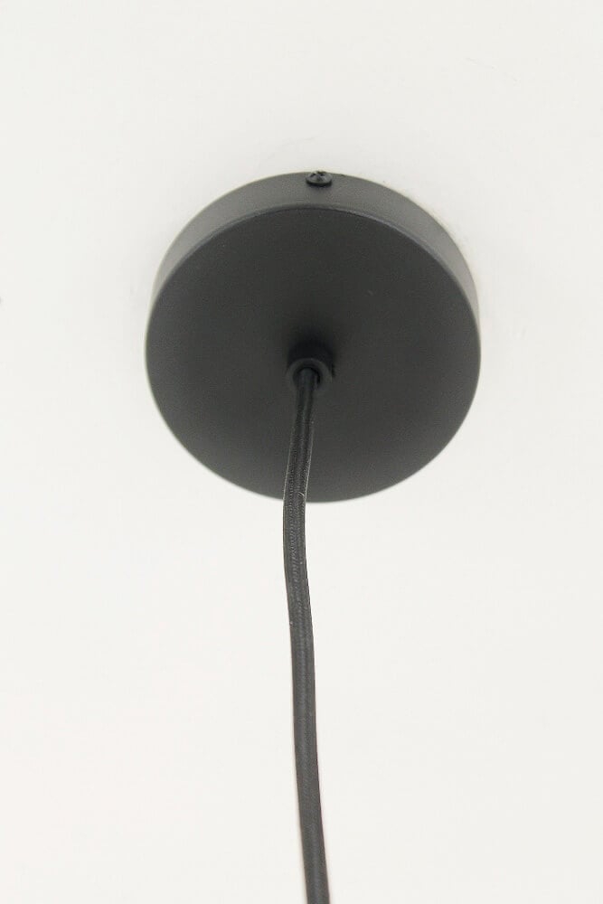 Sfeervolle hanglamp BALLOON goudkleurig glas | Ø 25 cm