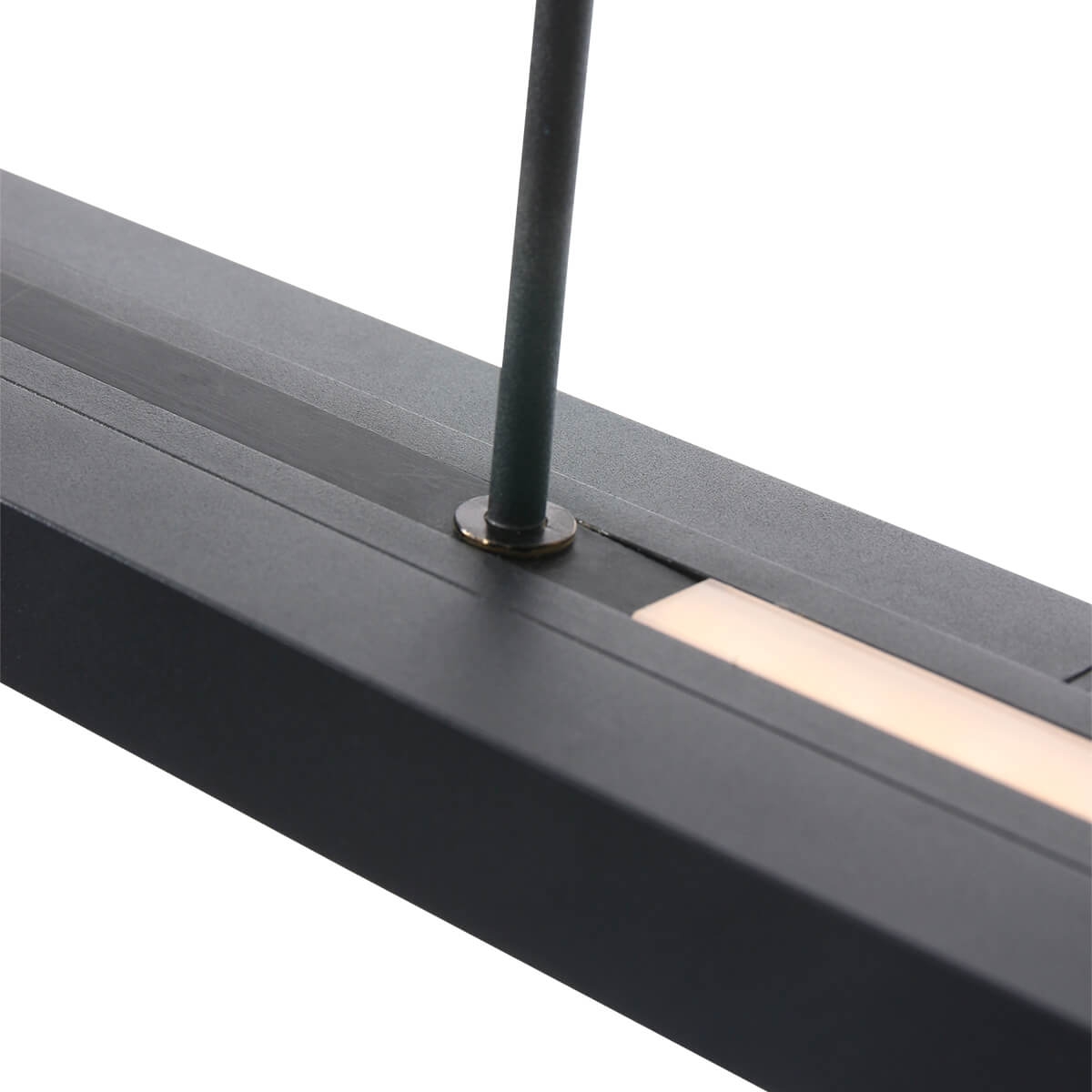 Moderne design hanglamp uitschuifbaar MITO LED | Zwart 88-140 cm
