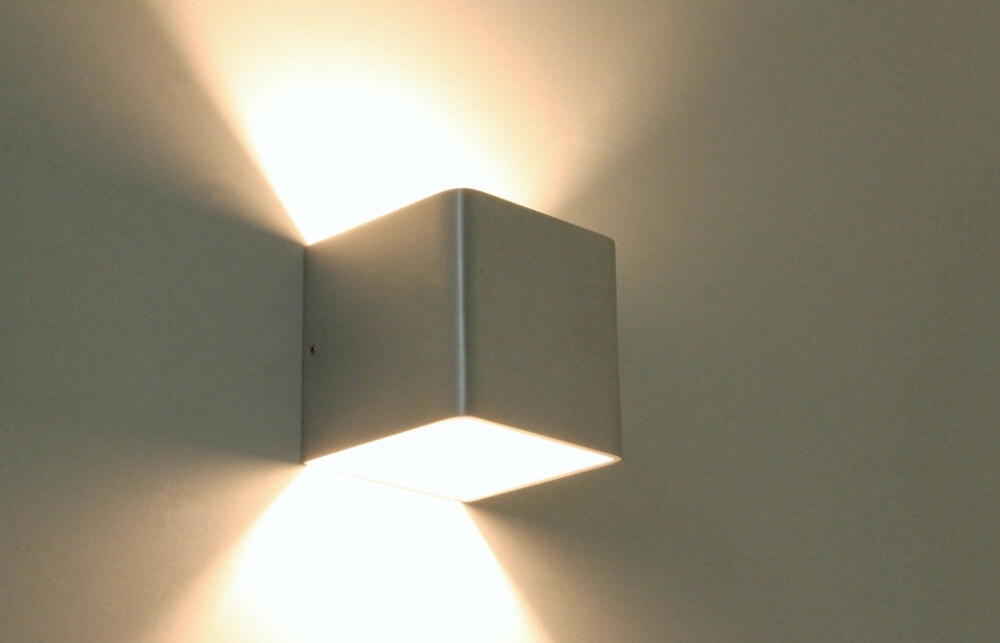 Hoogwaardige wandlamp BRIDGE LED dimbaar | Staal 10 cm