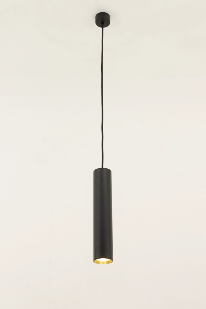 Losse ring voor zwarte koker hanglamp RUNNY | Goud