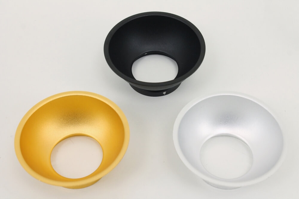 Plafondlamp / Opbouwspot ZUMA DEEP 1-lichts rond | Zwart / Goud