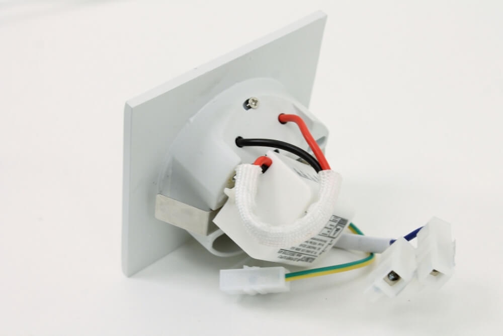 Trapverlichting / Inbouw wandlamp JENA LED warm wit | Vierkant