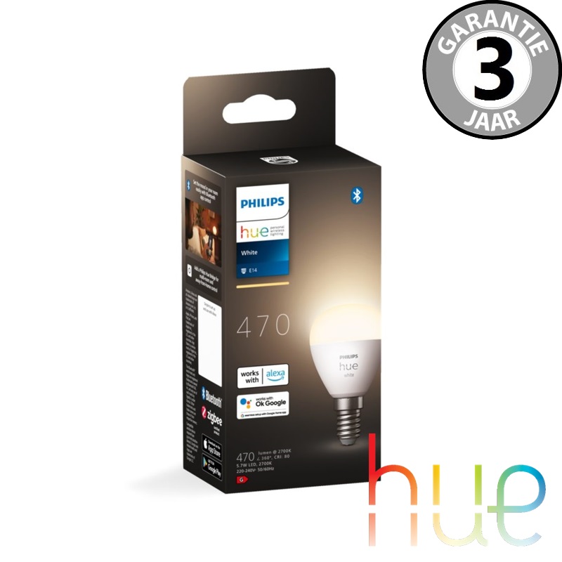 Philips Hue White E14 losse kogellamp