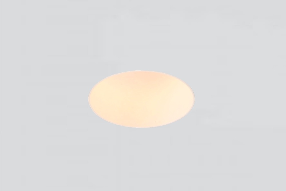 Witte ronde inbouwspot TRIMLESS FIXED GU10 | verstelbare stucrand