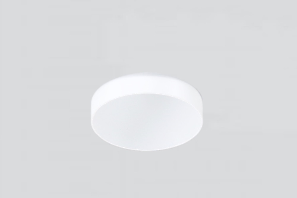 Witte ronde inbouwspot TRIMLESS FIXED GU10 | verstelbare stucrand