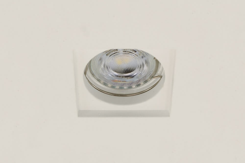Trimless inbouwspot GIPSY BUDGY | Gips vierkant