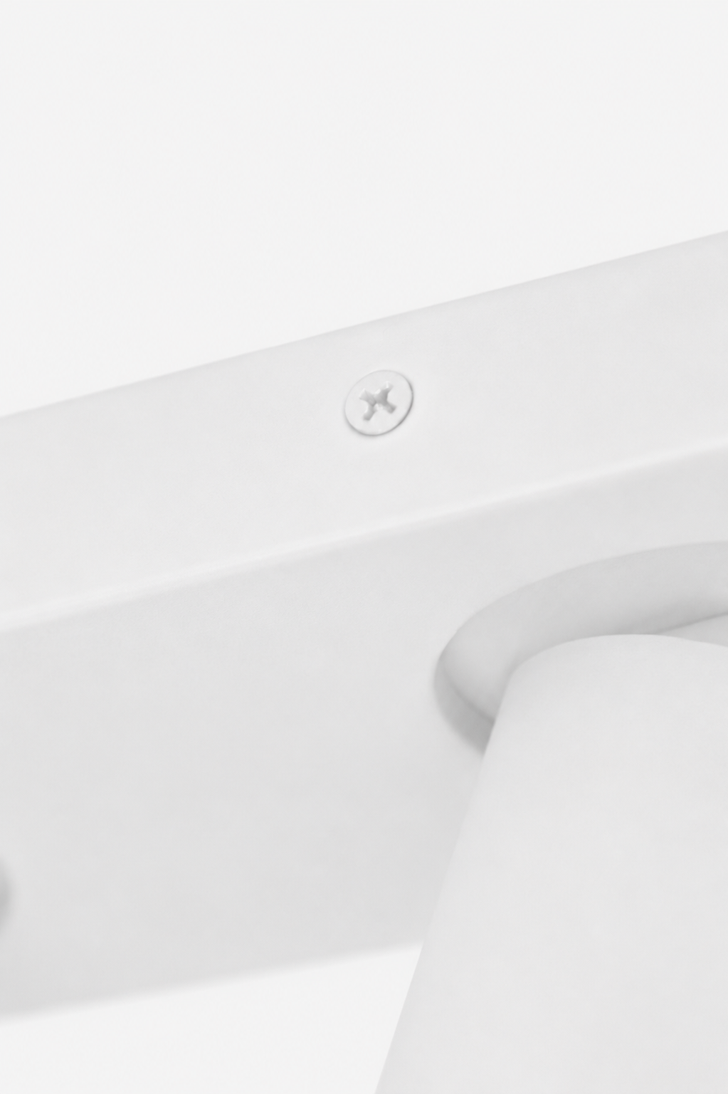 Strakke opbouwspot LEXI 3-lichts balk IP44 | Wit