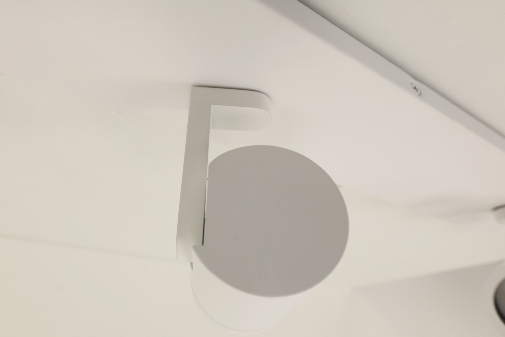 Stijlvolle strakke 4-lichts opbouwspot SCOOP balk | Wit