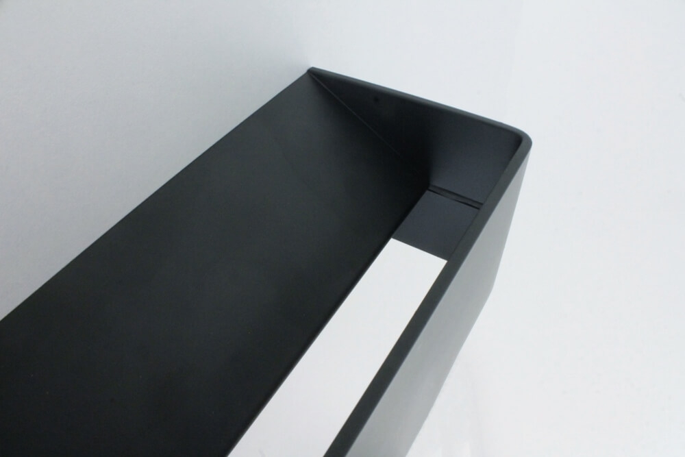 Strakke wandlamp STRETTO | Zwart