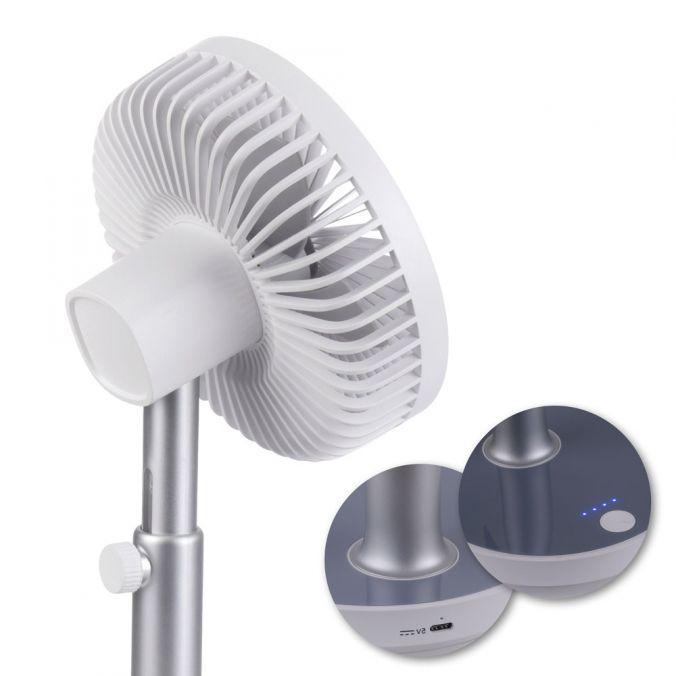 Tafelventilator CHARGE oplaadbaar / draadloos | 3 snelheden