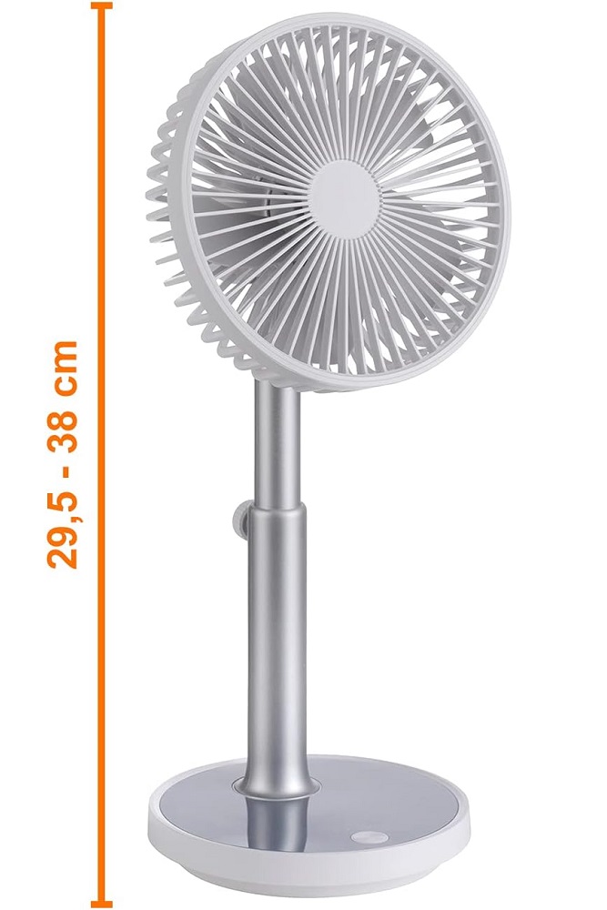 Tafelventilator CHARGE oplaadbaar / draadloos | 3 snelheden