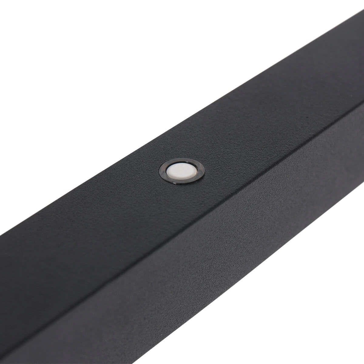 Strakke moderne design hanglamp DEXE LED | Zwart 114 cm
