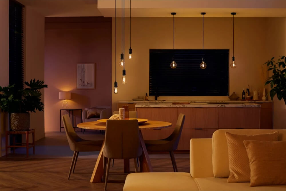 Philips Hue White Ambiance Filament kooldraadlamp E27 | Globe 125mm