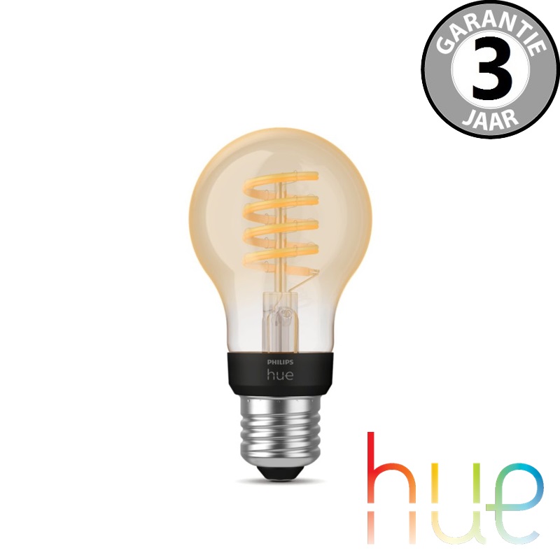 Philips Hue White Ambiance Filament kooldraadlamp E27 | Classic A60
