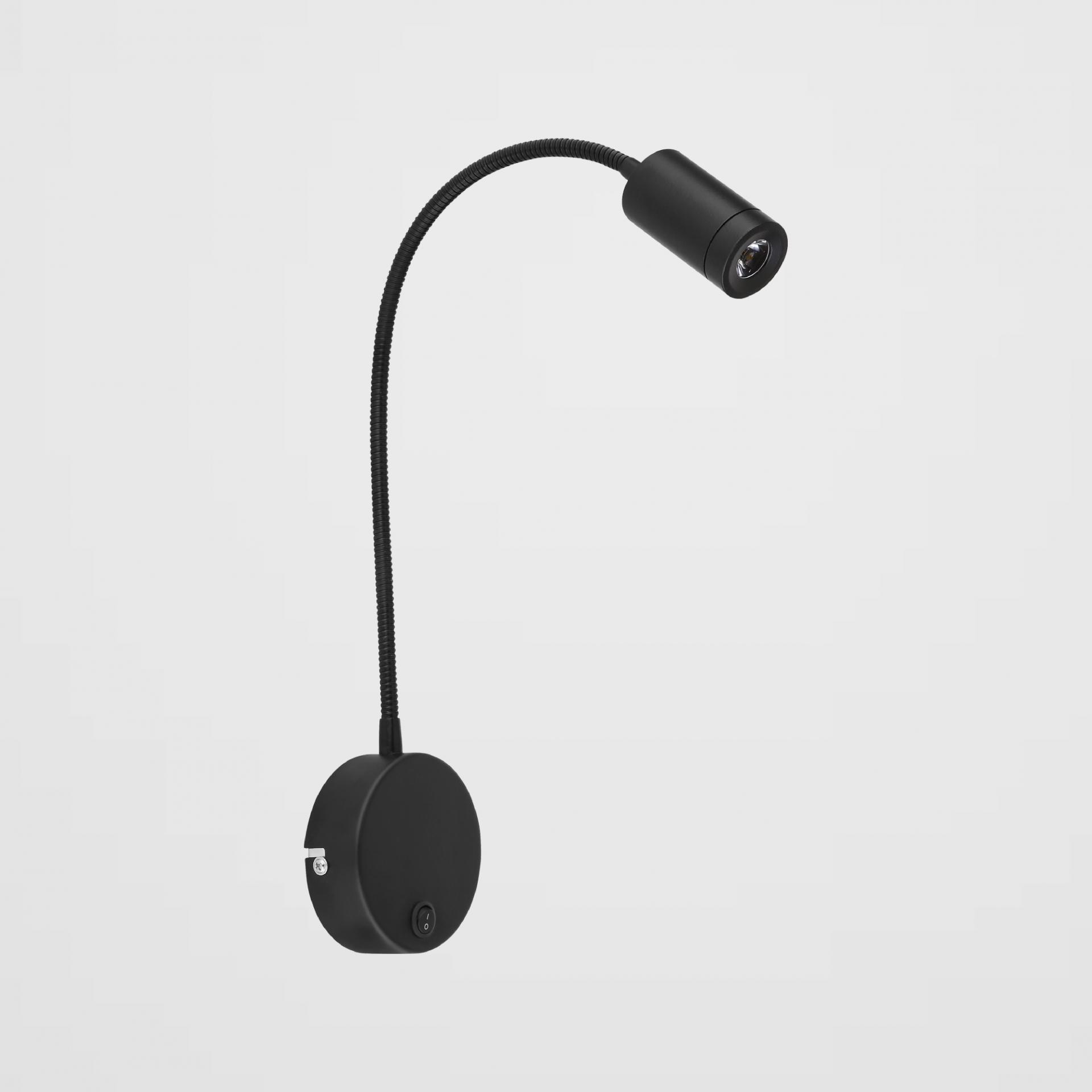 Flexibele MILLE wandlamp LED | Zwart
