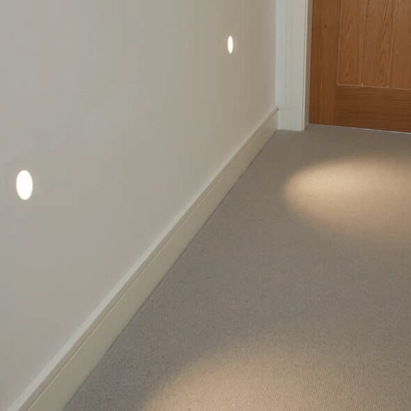 Trimless inbouw wandlamp / trapverlichting GIPSY WALL 2 LED