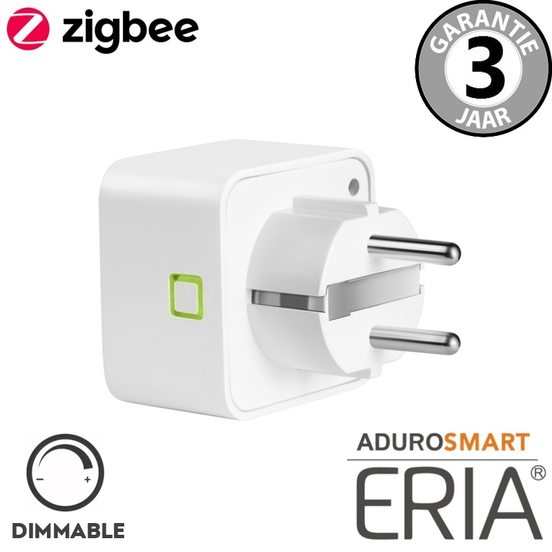 Eria AduroSmart Zigbee witte slimme stekker | Dimbaar max. 200W