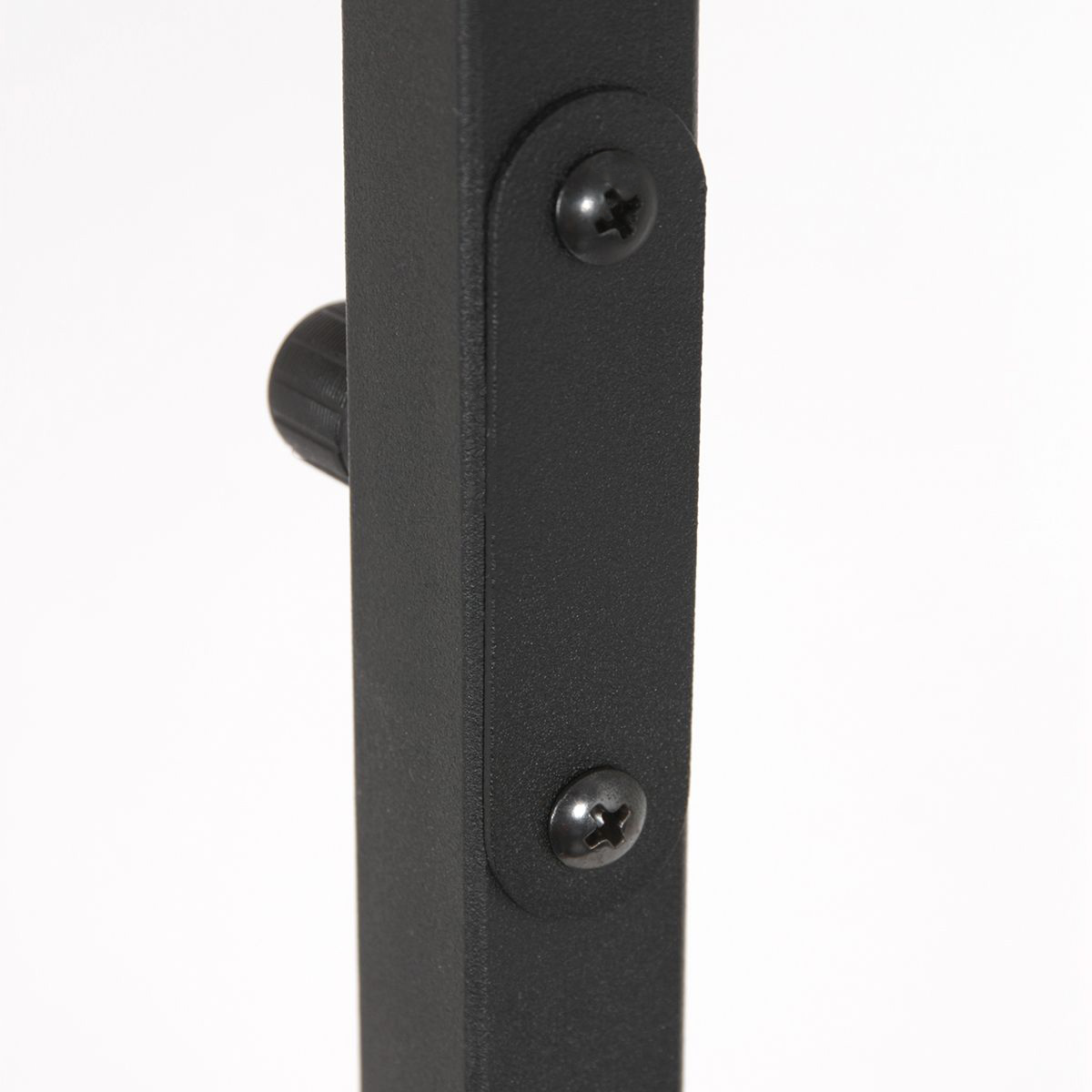 Strakke vloerlamp STANG | Zwart