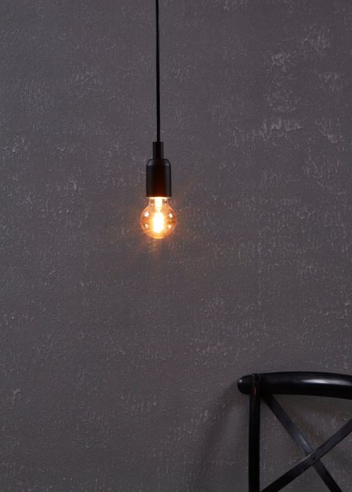 LED Mini globe 60mm CURVE GOLD DECO 4 watt E27 dimbaar