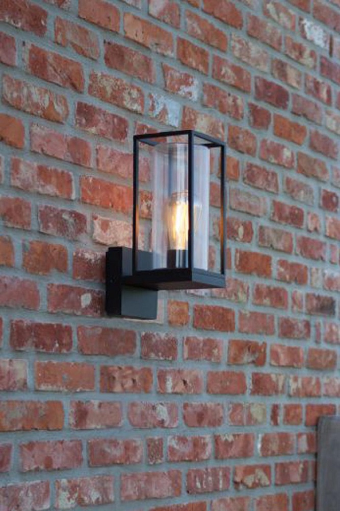 Moderne buitenlamp FLAIR up IP44 | Zwart