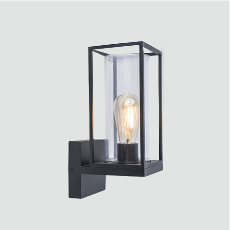 Moderne buitenlamp FLAIR up IP44 | Zwart