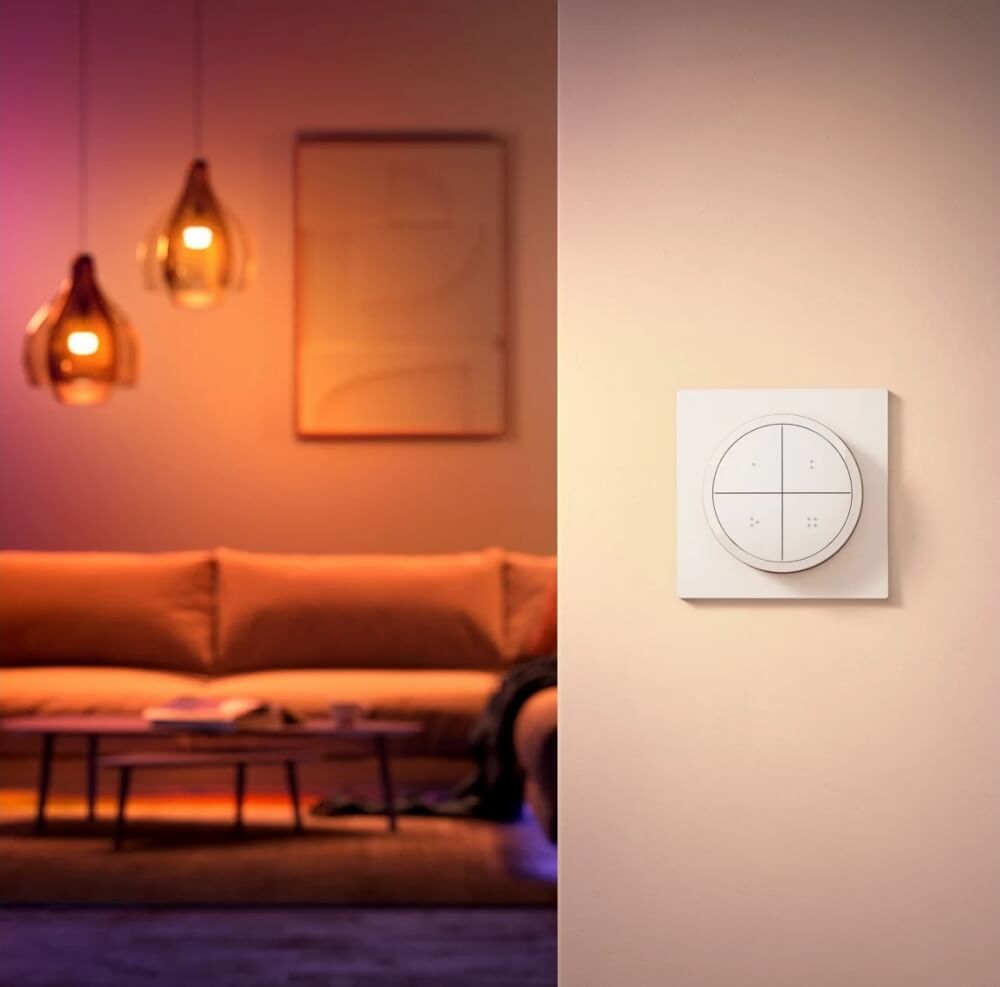 Philips Hue Tap Dial Switch wit | Draaischakelaar