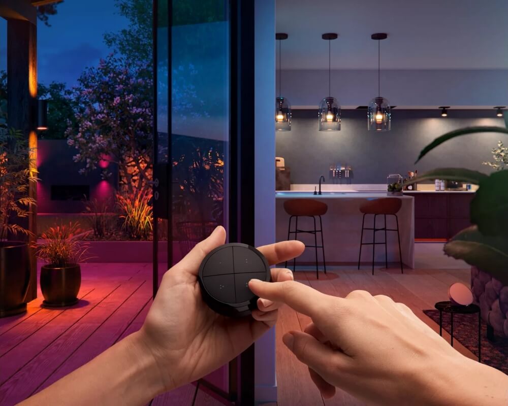 Philips Hue Tap Dial Switch zwart | Draaischakelaar