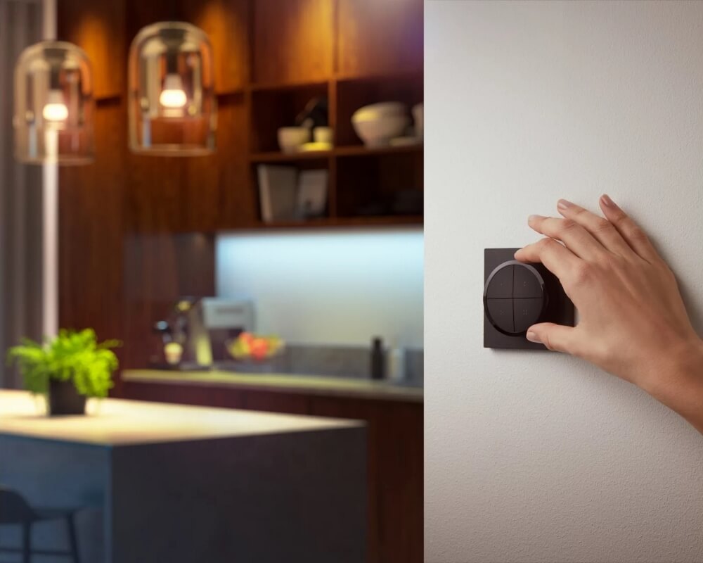 Philips Hue Tap Dial Switch zwart | Draaischakelaar