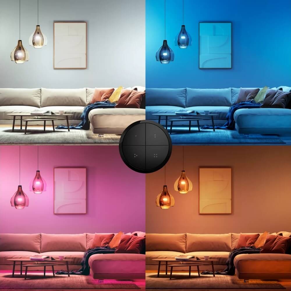 Philips Hue Tap Dial Switch zwart | Draaischakelaar