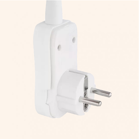 Flexibele stekkerlamp CILLO GU10 met schakelaar | Wit