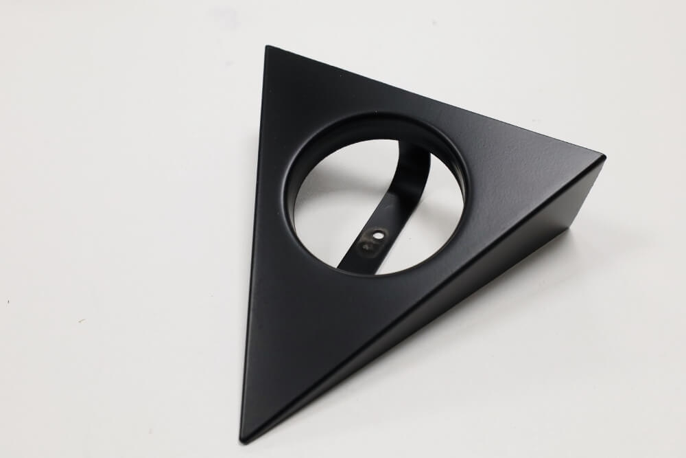 Driehoekspot / Keuken- onderbouwspot TRIANGLE LED 230V | Zwart