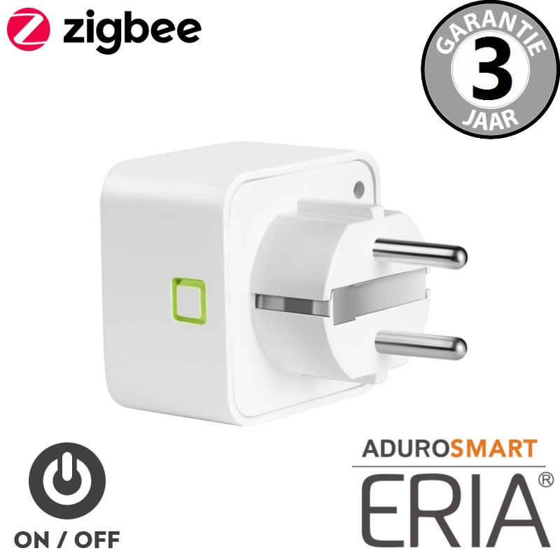 Eria AduroSmart Zigbee witte slimme stekker | Aan/uit schakelaar max. 200W