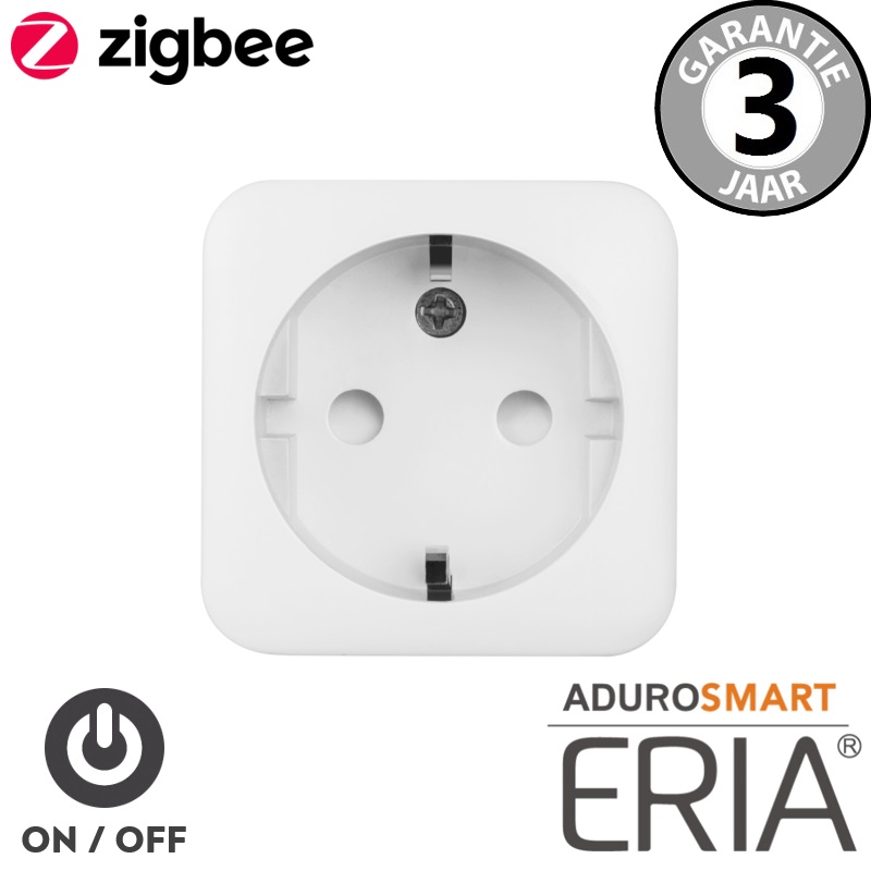 Eria AduroSmart Zigbee witte slimme stekker | Aan/uit schakelaar max. 200W