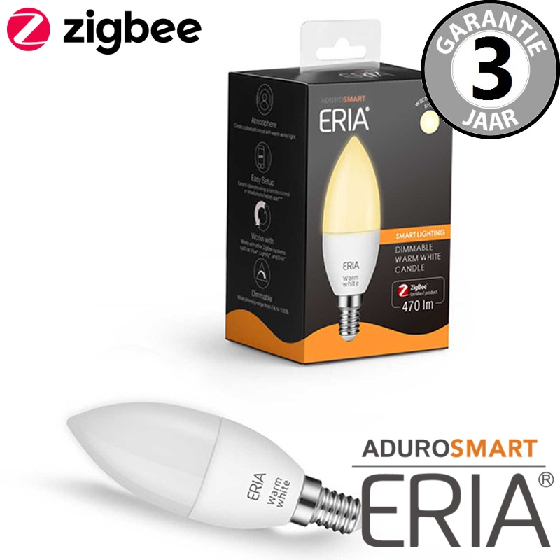 Eria AduroSmart Zigbee smart E14 kaarslamp | Flame