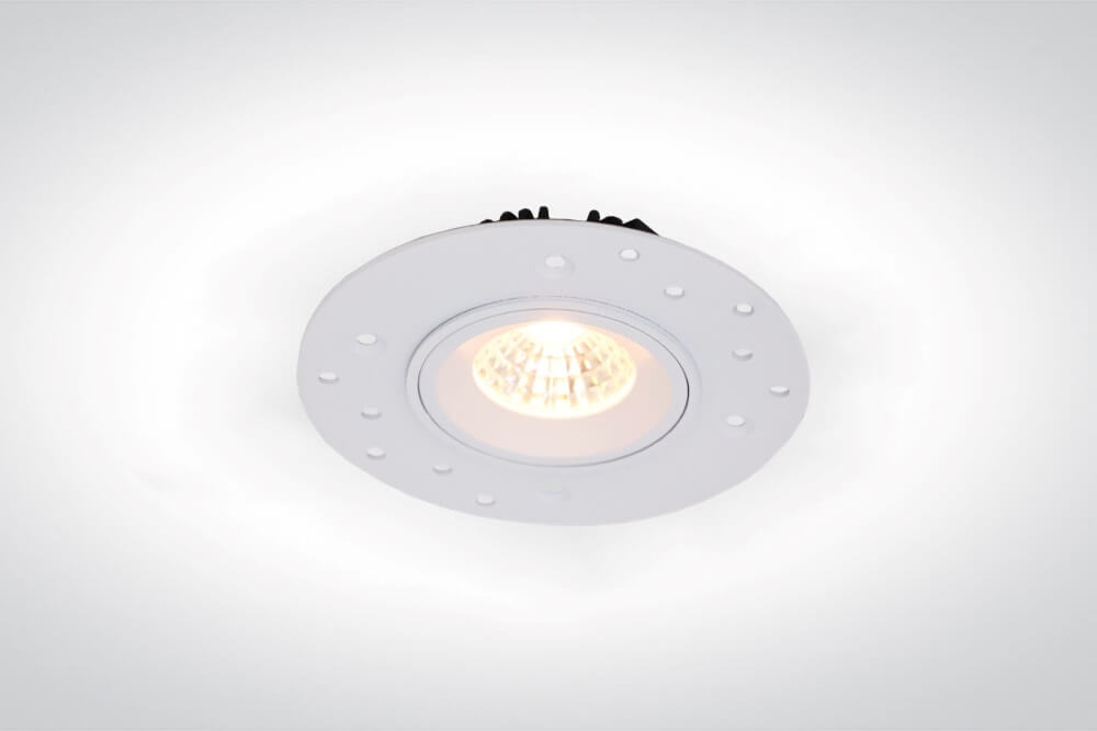 Mini trimless inbouwspot FLAT FIX WarmGlow LED | Wit
