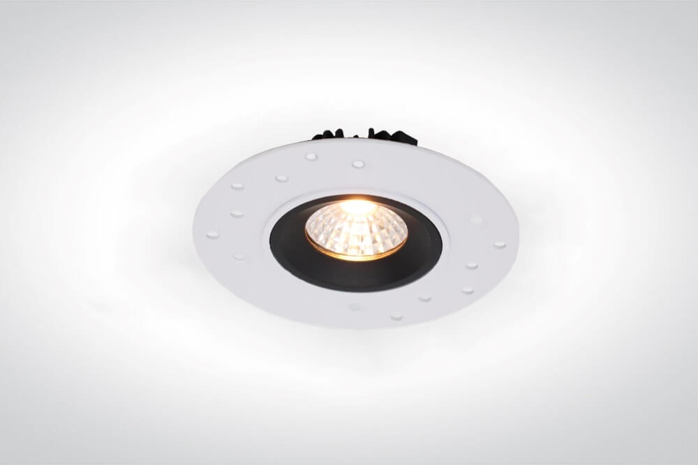 Mini trimless inbouwspot FLAT FIX WarmGlow LED | Zwart