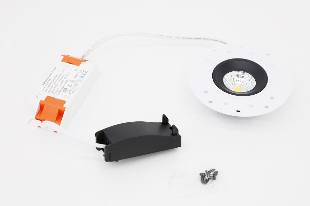 Mini trimless inbouwspot FLAT FIX WarmGlow LED | Zwart